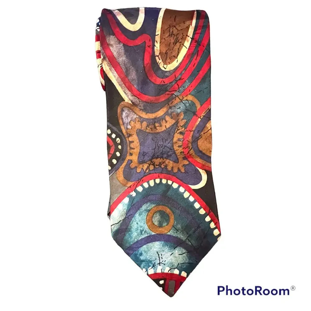 John Weitz Abstract Art Tie 3.75